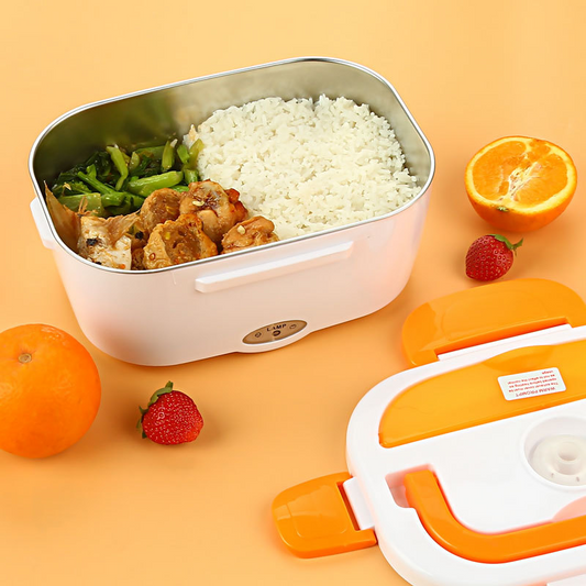 Heated Lunch Box With Spoon