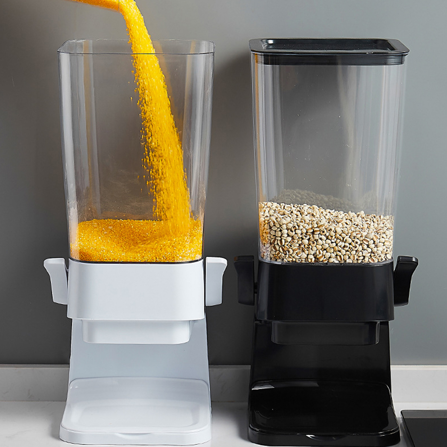 Dry Food Dispense Large Capacity Kitchen Gadgets